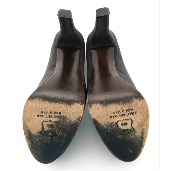 STUART WEITZMAN Gray Suede Platform Heel Pumps 6 - Picture 7 of 8